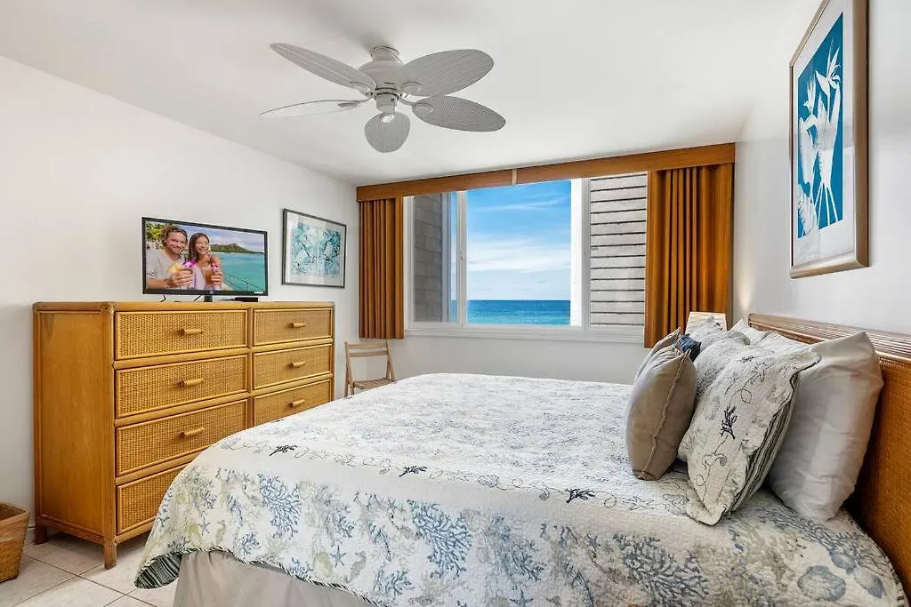 Dreamy True Oceanfront Condo - Hale Kona Kai 307 By Casago Kona カイルア・コナ